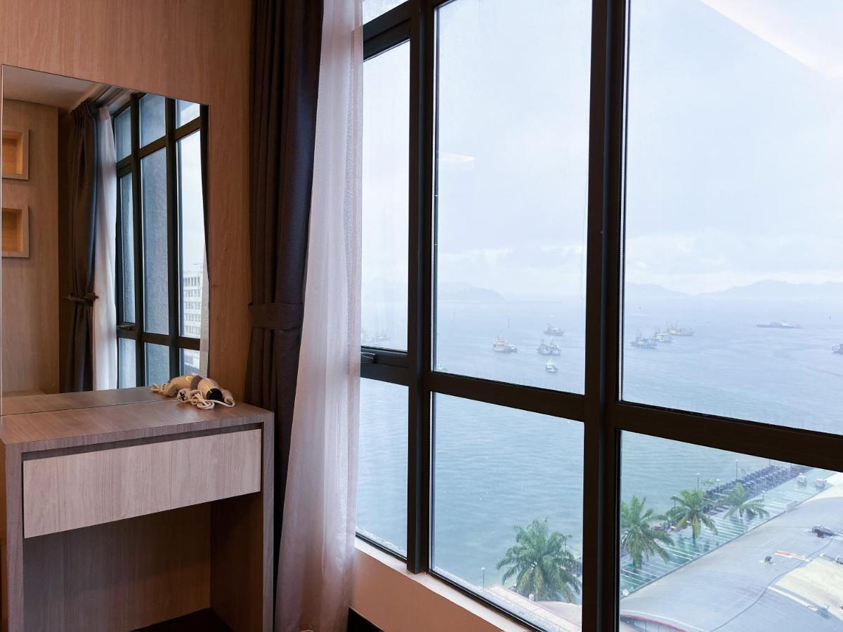 Pelagos Oceanus Waterfront Seaview Homestay Kota Kinabalu Exteriör bild